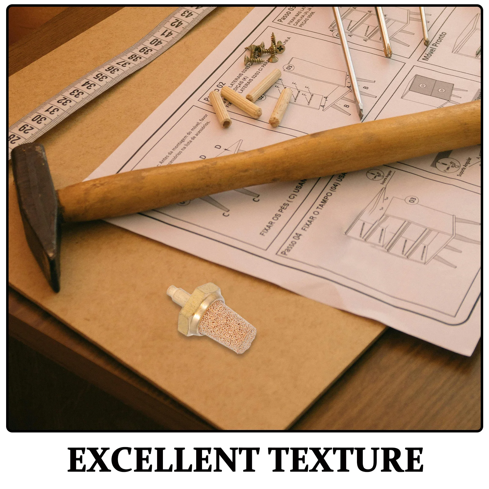 5pcs M5 Copper Fog Machine Filter Nozzle Universal Brass Pneumatic Muffler For Stage Fog Machines Bubble Stone Air