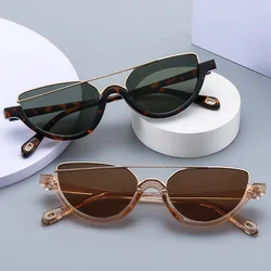 New Small Frame Cat's Eye Sunglasses Women's Brand Designer Fashion Sun Glasses Classic Men's Vintage Eyewear UV400 Gafas De Sol