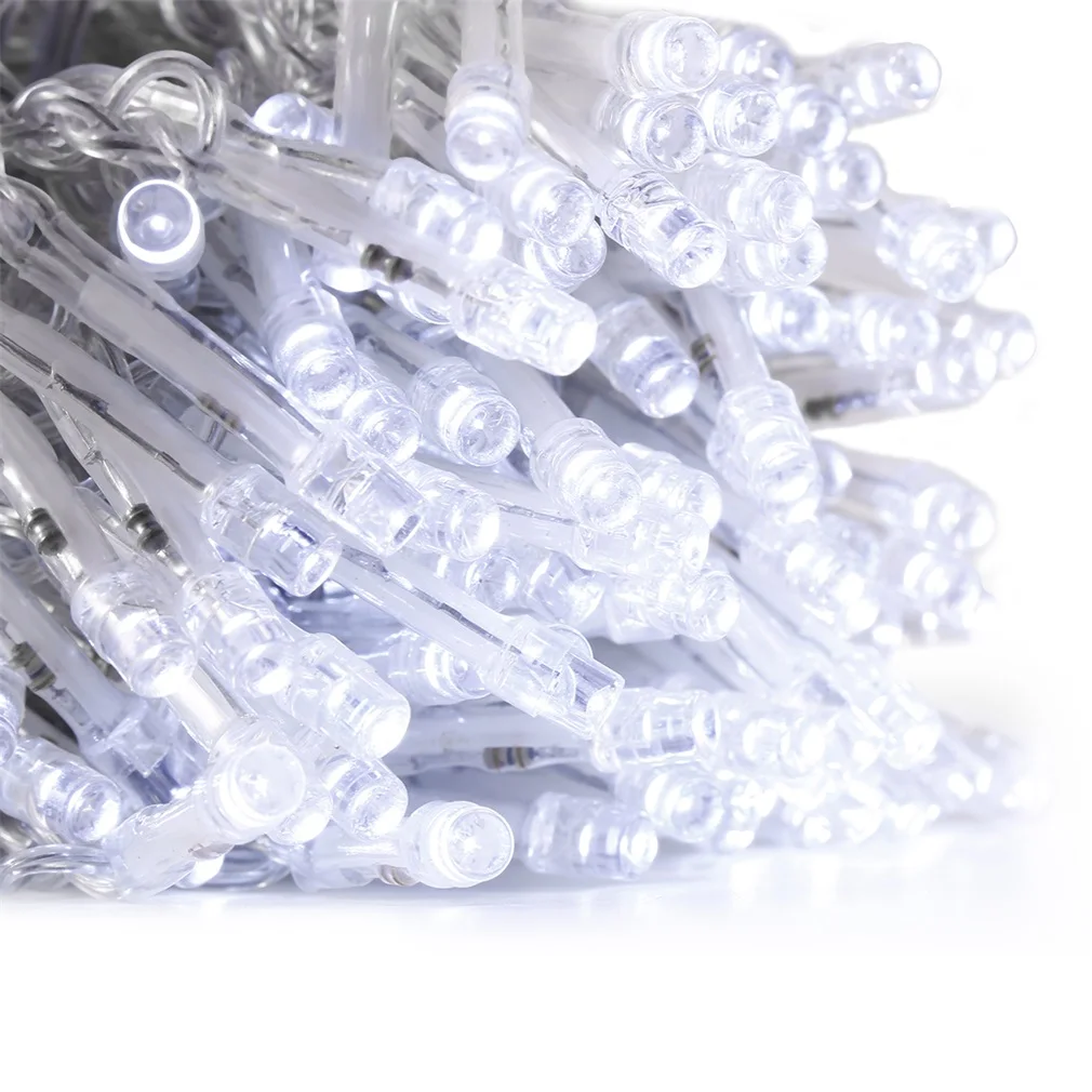 ไฟราว LED 300กระเป๋าเดินทางความสว่างสูง3x3เมตรไฟกระพริบเป็นเลนตกแต่งคริสต์มาสไฟงานเทศกาลในสวนที่บ้าน