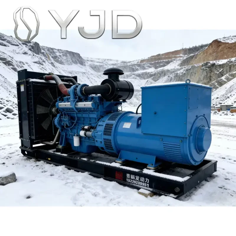 YJD Yuchai 60kW Water-Cooled Diesel Generator Set 24V Electric Start Remote Control Silent Type Open Frame 1800 RPM All-Copper