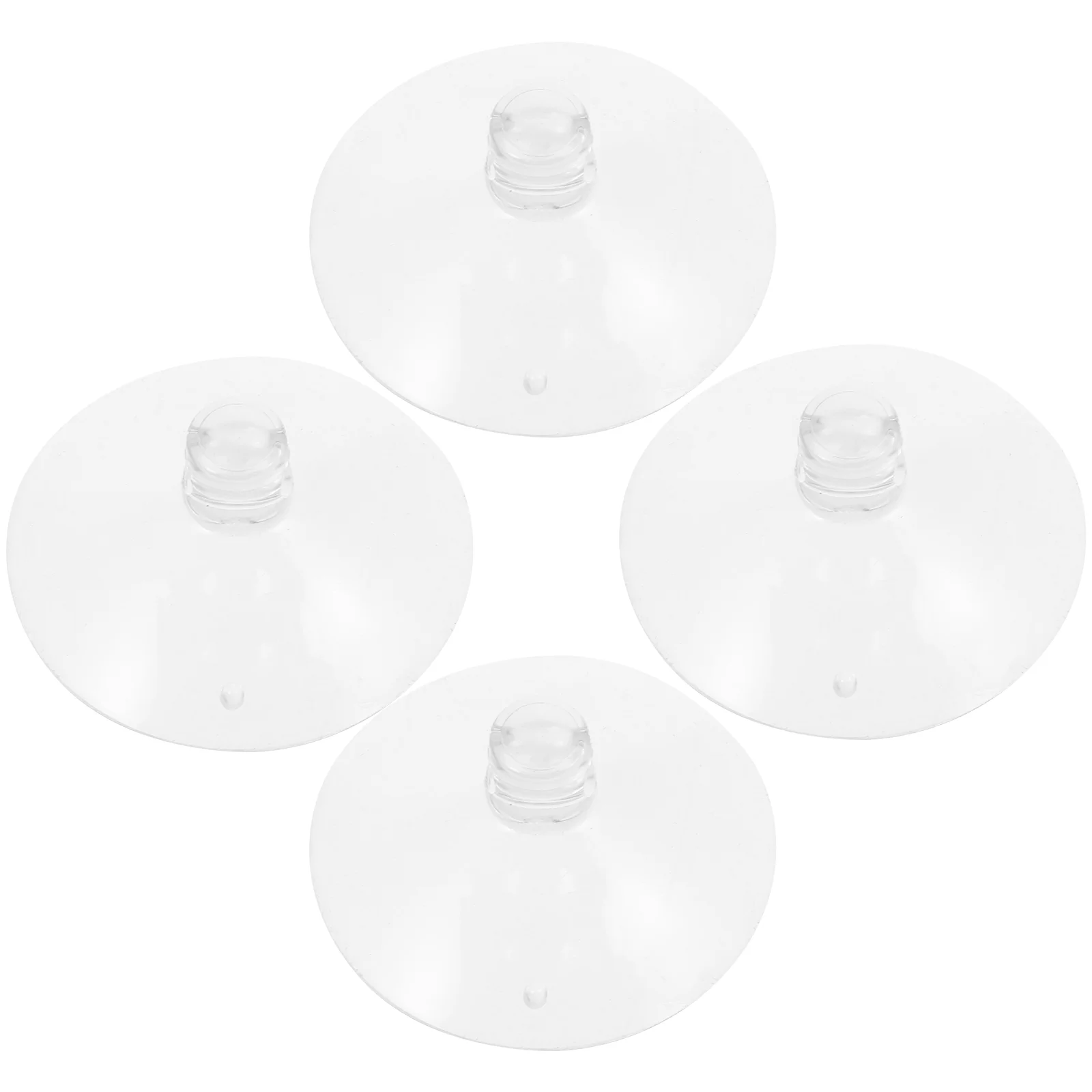 4 Pcs Clear Rubber Suction Cup for Guitar Support Stand Cups Ballad Replacement