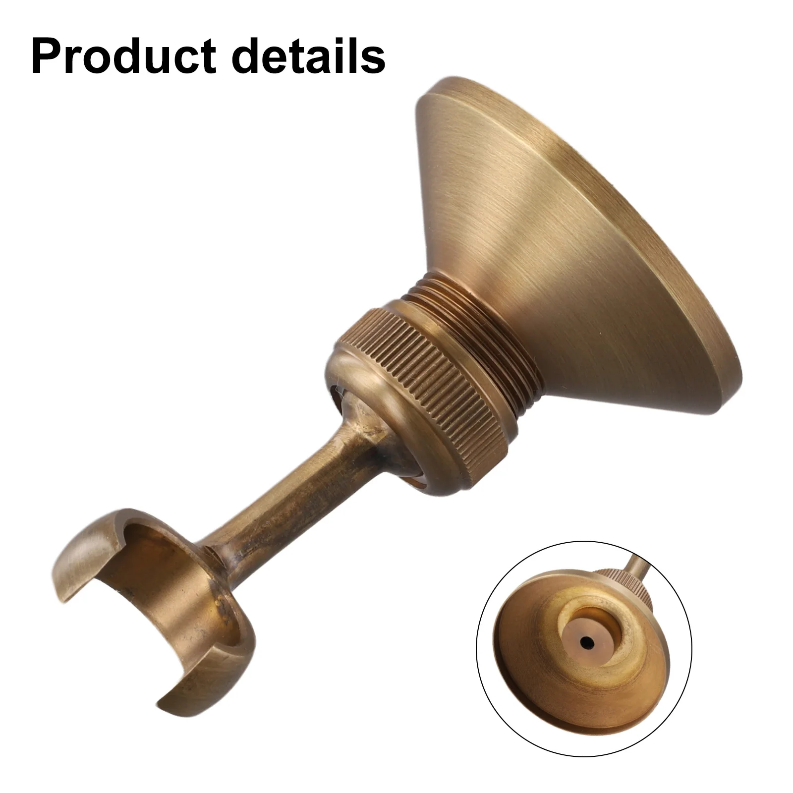 

Компактный держатель для душа, регулируемый по высоте держатель для дома, ванной комнаты, элегантный дизайн, долговечный, безопасный и надежный, универсальное решение