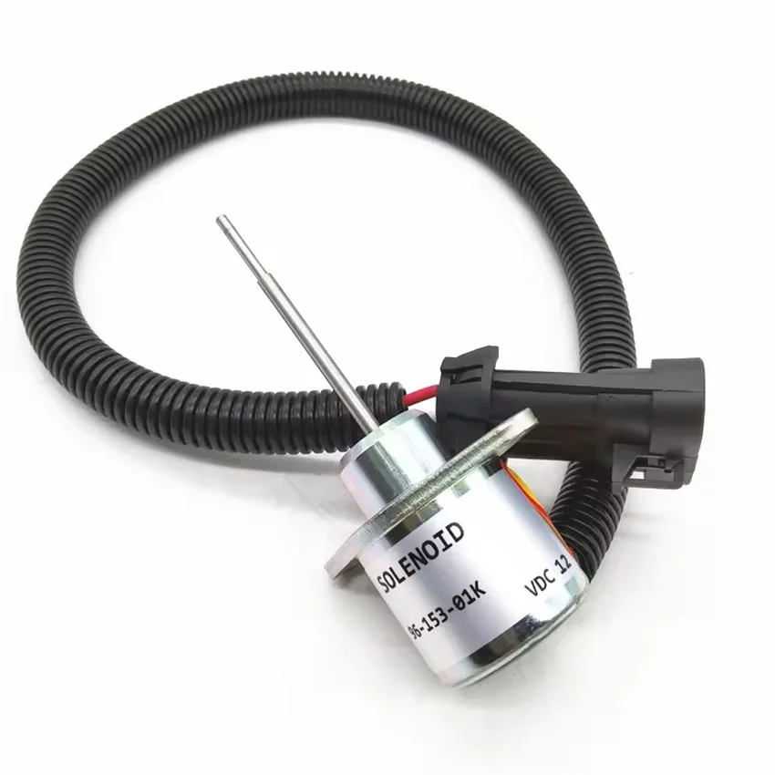 

High Quality After Market Part Fuel Shut Off Solenoid 12v 96-153-01K for Carrier Truck APU CT2-29 Model PC6000