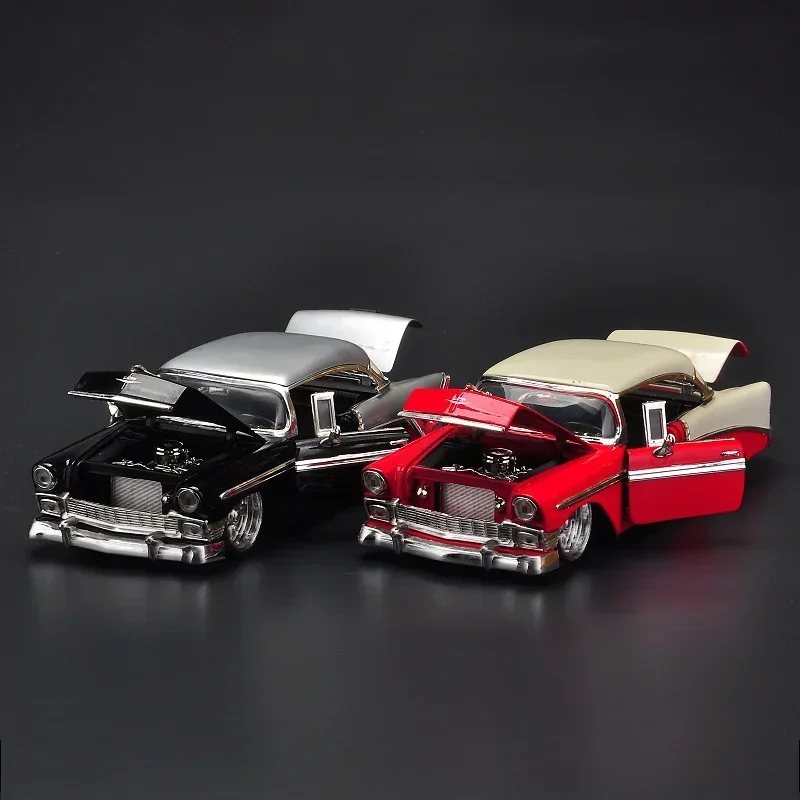 Jada 1:24 1956 Chevrolet BEL AIR High Simulation Diecast Car Metal CHEVY Alloy Model Car Gift Collection