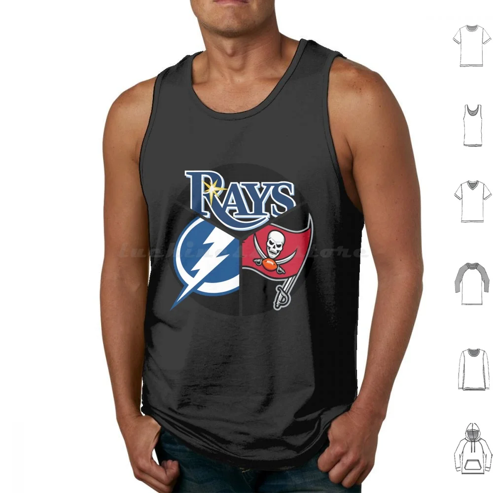 Tampa Bay For Fans Tank Tops Vest Sleeveless Sports Teams-image