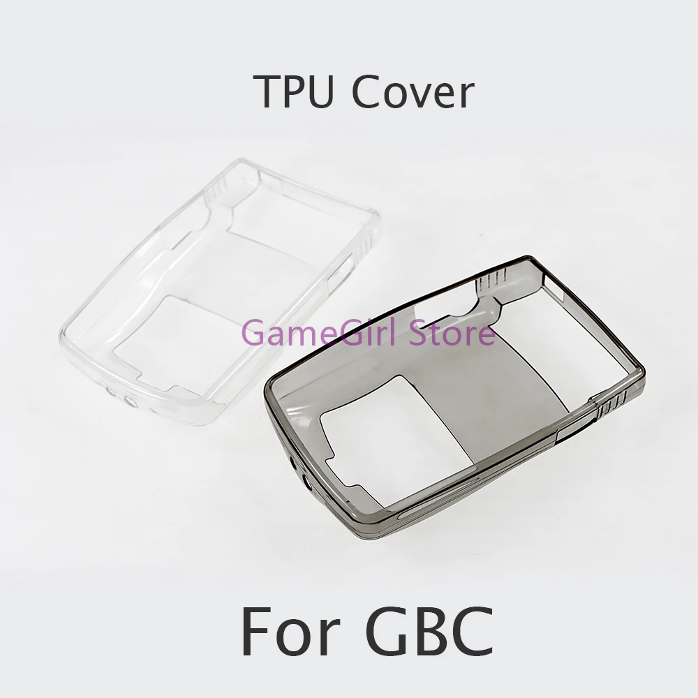 

10pcs Clear Transparent TPU Cover Protective Shell Soft Case For Nintendo Gameboy Color GBC Game Console