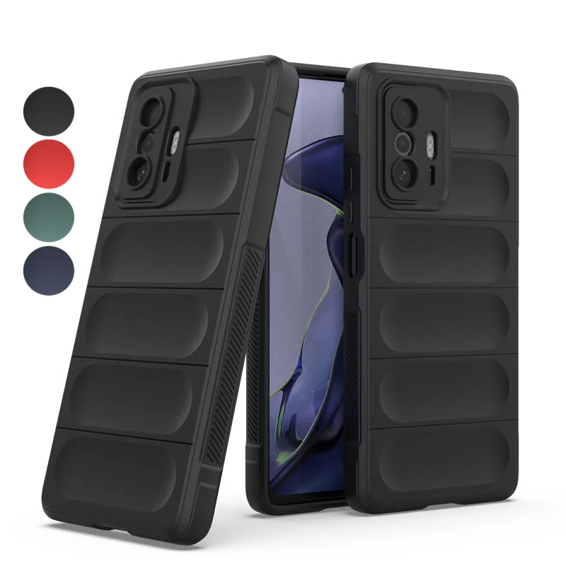 Противоударный чехол для Xiaomi 11T 11X Pro Mi 11i 11X 11T Pro, чехол для телефона из жидкого силикона, бампер для XiaoMi11 X T I, чехол-накладка