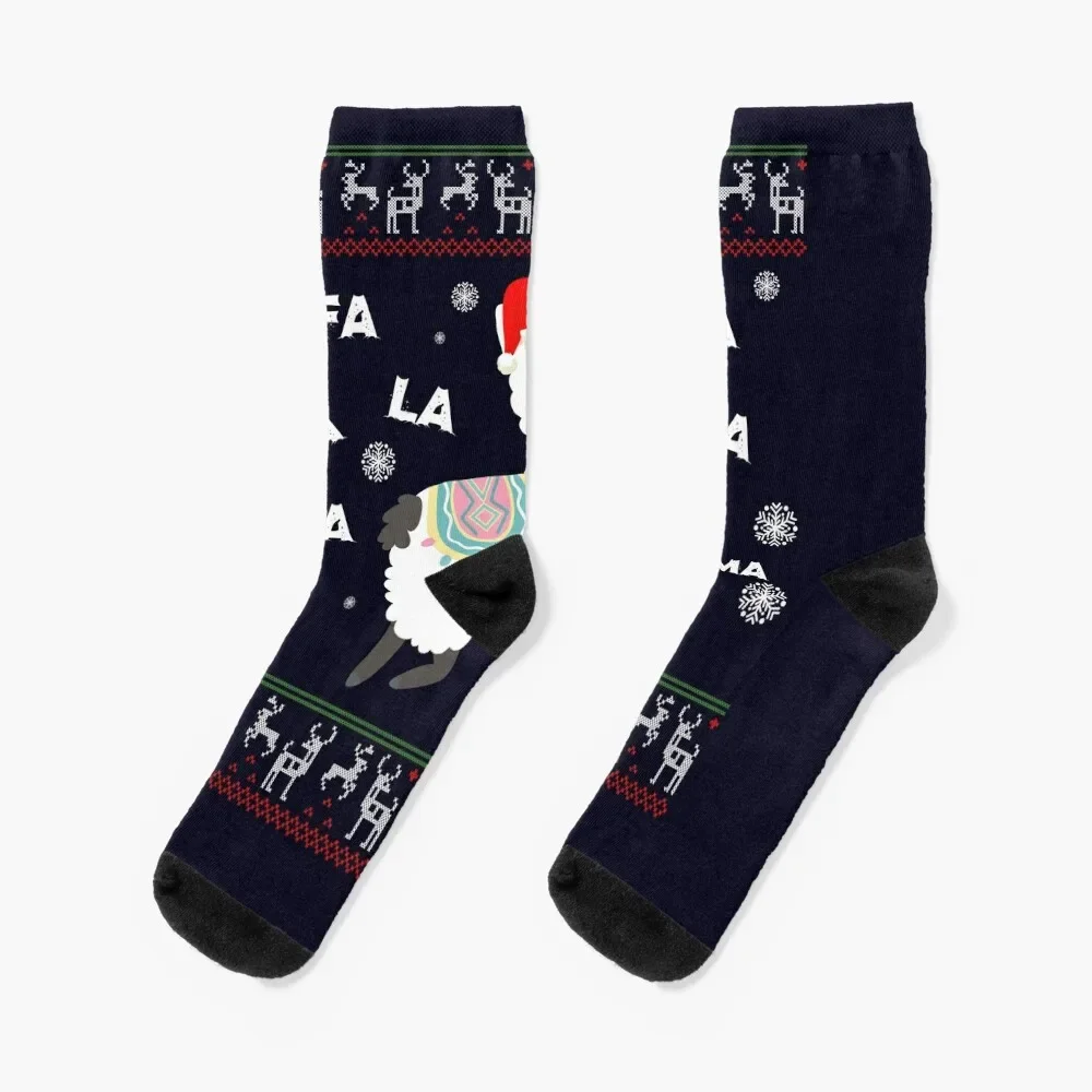 Fa Lala LLama Socks new in's colored men cotton high quality Socks Girl Men's