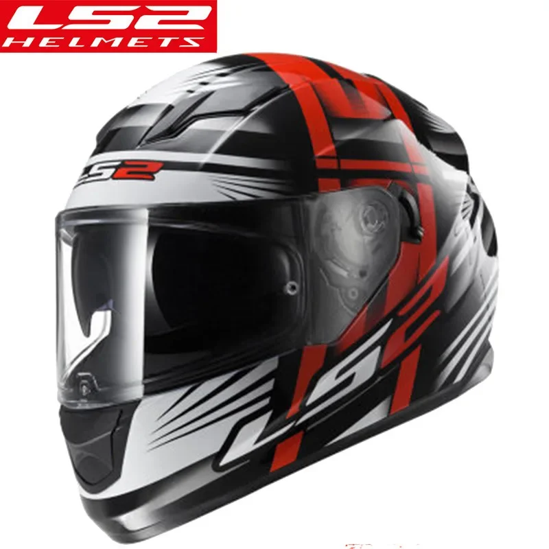 LS2 FF328 Stream Full Face Motorcycle Helmet With Double Lens ls2 Casco Moto capacete de motocicleta Capacete ls2 DOT Approved