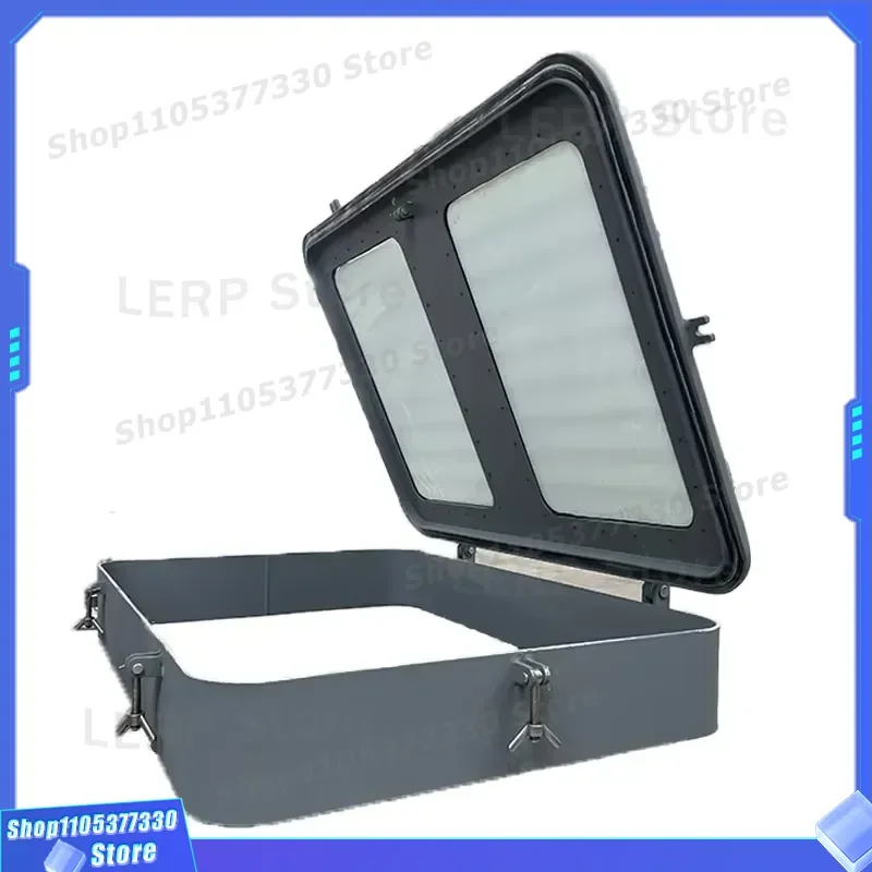 Marine Steel Round Square Boat Sunroof Window Accessories Perspective Design High Quality Marine Supplies for Yacht Deck High