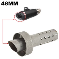 48mm*114mm Motorcycle DB Killer Exhaust Pipe Motocross Muffler For Akrapovic Exhaust