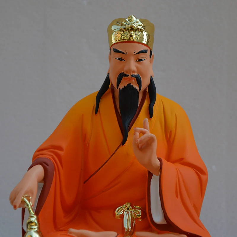30cm large HOME Temple Shrine efficacious protection Exorcise evil spirits GOOD LUCK Wong Tai Sin HAUNG DAXIAN FENG SHUI statue