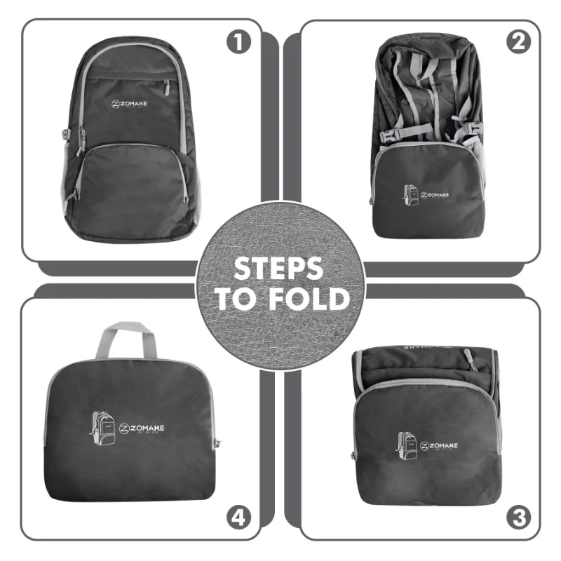 30L 軽量パッカブルバックパック折りたたみ式超軽量アウトドア折りたたみバックパック旅行デイパックバッグスポーツデイパック男性女性用