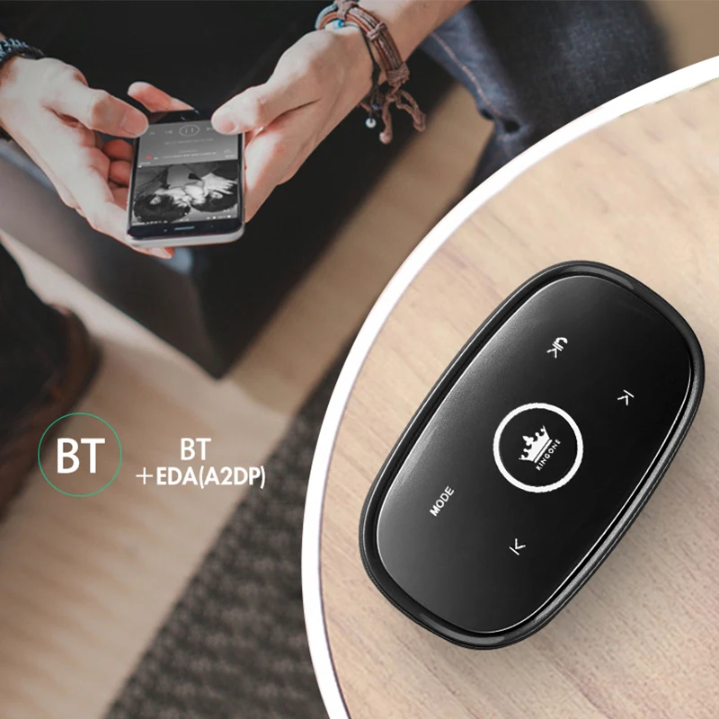 킹원 K5 무선 블루투스 스피커 TWS 슈퍼 베이스 라우드스피커 터치 키 HIFI 스테레오 서브우퍼 핸즈프리 TF 카드 AUX 사운드박스