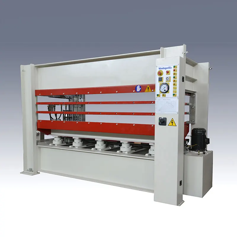 Pressa a caldo idraulica per legno per pressa a caldo per porte con 100T 120T 1 2 3 4 5 strati