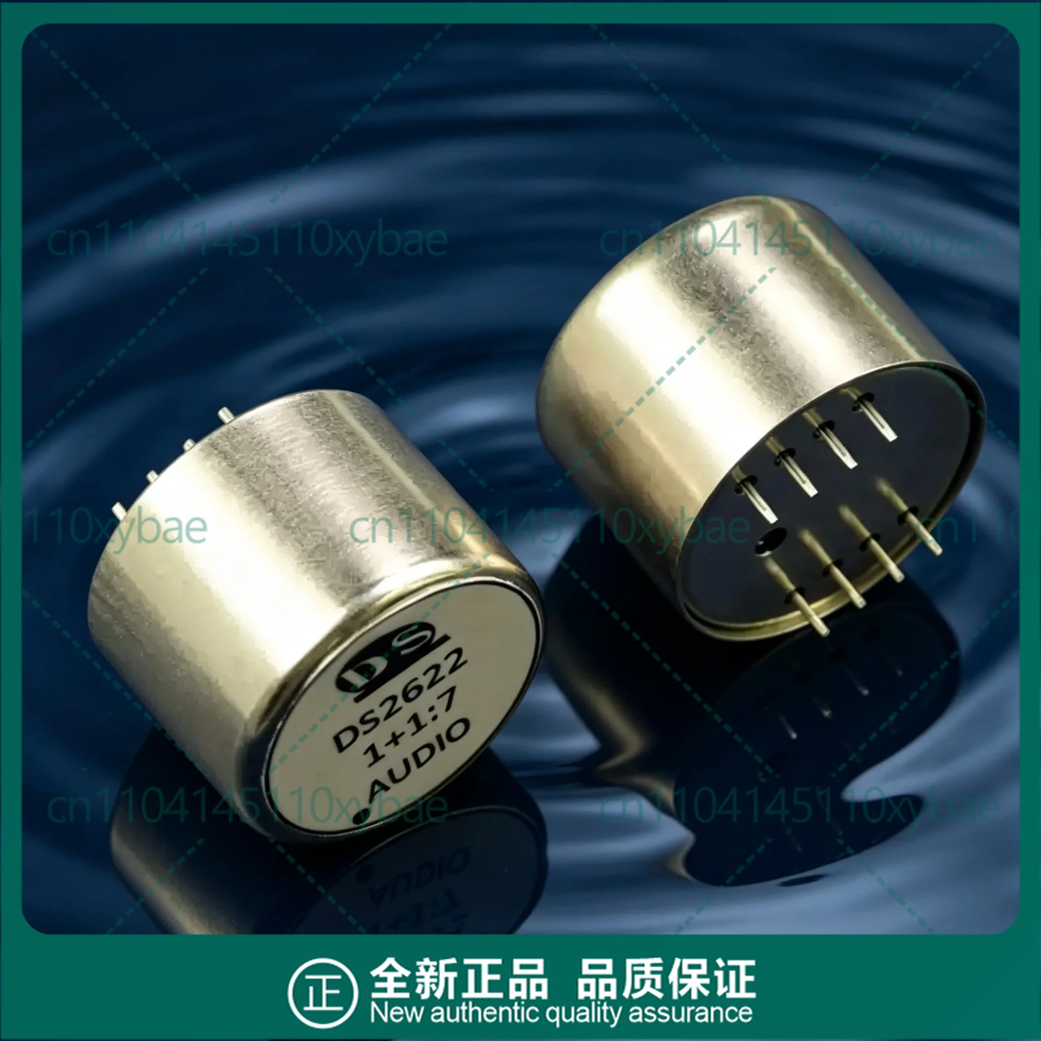 DS2622 1+1:7 Audio Signal Isolation Transformer Permalloy Shield Cover Input Audio Transformer Replacement Part