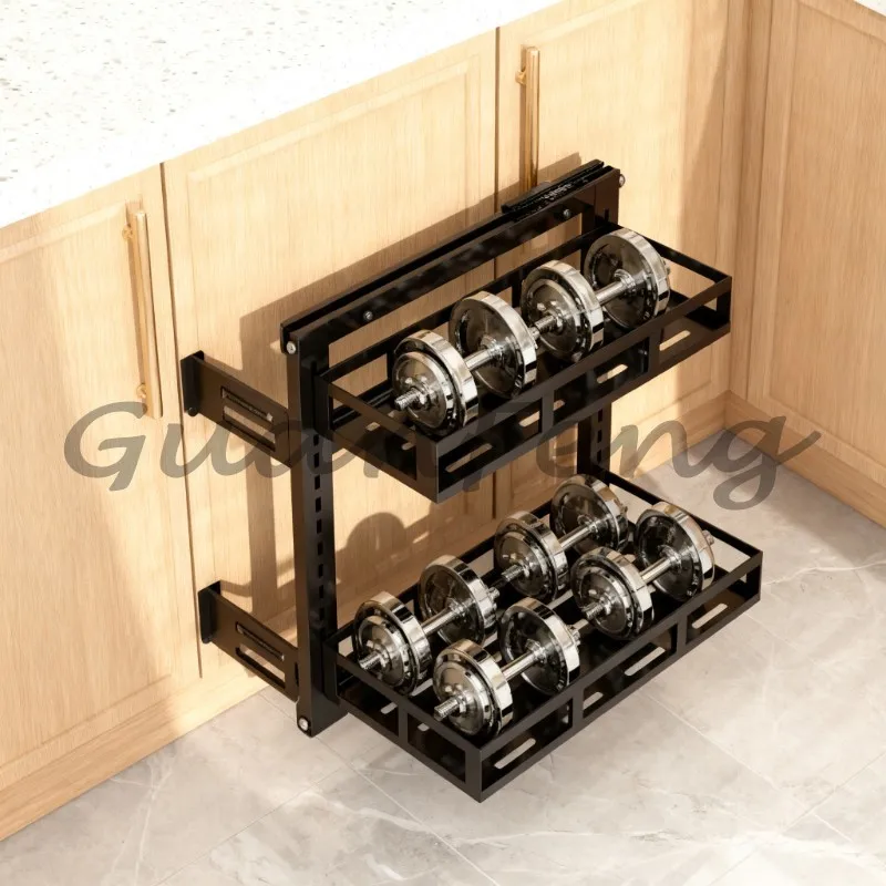 Pull‑Out Kitchen Sink Storage Rack Adjustable Under‑Cabinet Organizer Heavy‑Duty Easy‑Clean Wall‑Mounted Basket