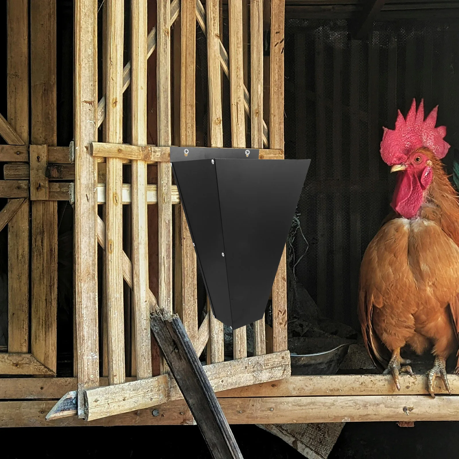 Metal Poultry Bleeding Funnel Cone for Small Roosters Large Chickens Slaughtering Restraint Chicken Processing Tools