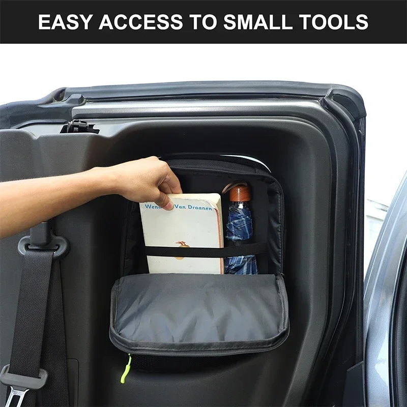 For Nissan Frontier 2 Door Version 2018-2021 Car Rear Door Side Window Bag Multifunctional Storage Bag Oxford Cloth Accessories