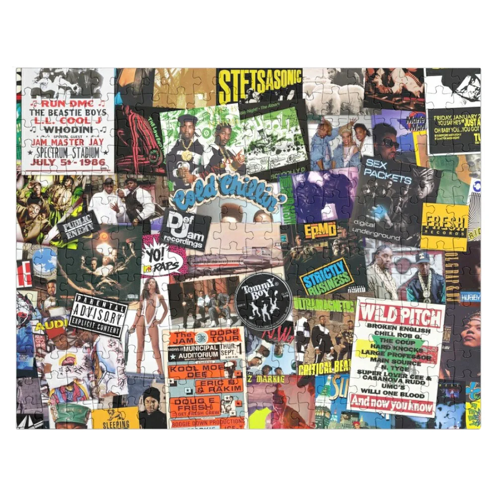 Old School Hip Hop Jigsaw Puzzle Wooden Puzzles For Adults Customizable Gift Personalized Toys Custom Puzzle Photo