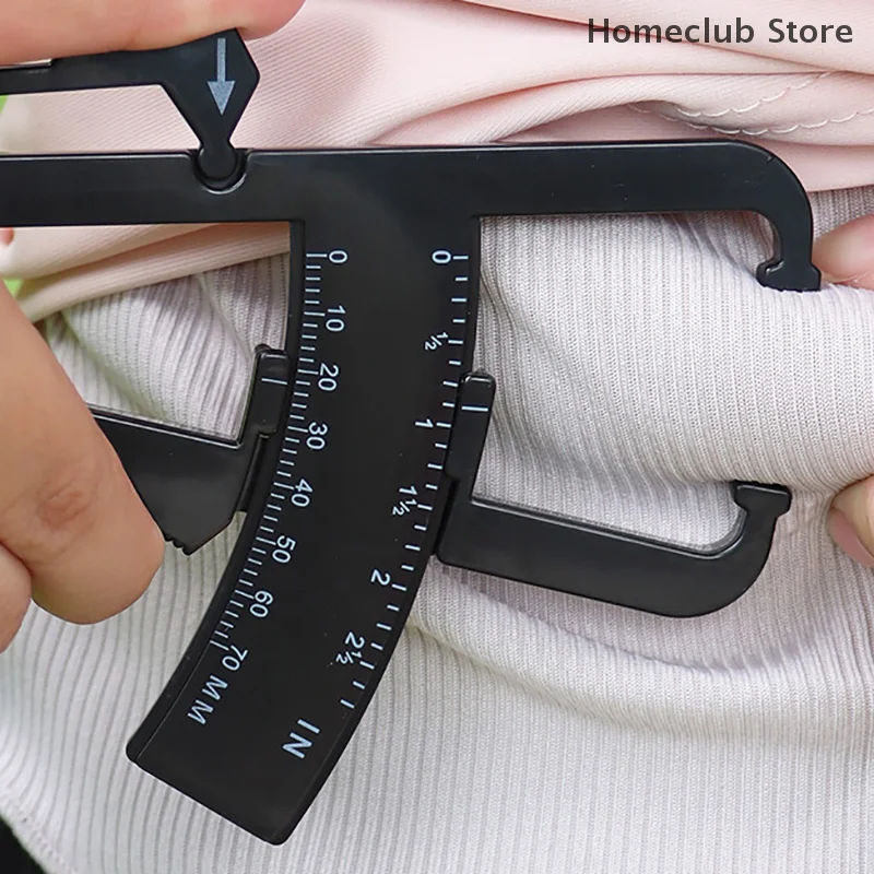 0-70MM Body Fat Loss Tester Caliper Measure Tape Tester Fitness Lose Weight Body Building Portable Men Women Fitness Equipmnet