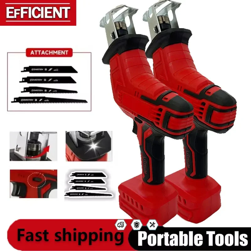 

For Milwaukee 18VBattery Cordless Electric Reciprocating Saw Wood Metal Pipe Cutting Saw Electric Cutting Saw Tool