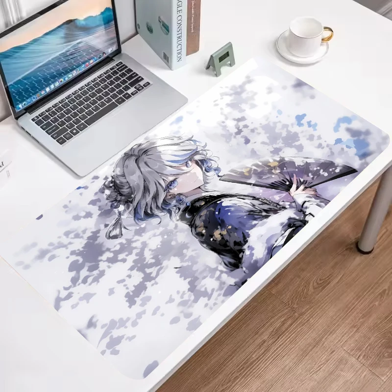 

Kimono Girl Mouse Pad Multi-Size non-slip Gaming Mousepad Gamer E-Sports Mouse Mat Game Mechanical Keyboard XXL Desk Mat