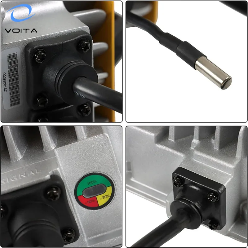 VOITATOP VT-QA750A Portable 60V 12A 750W LiFePO4 Battery Charger for Electric Vehicles (Scooters Electric Cars Golf Industrial view 2
