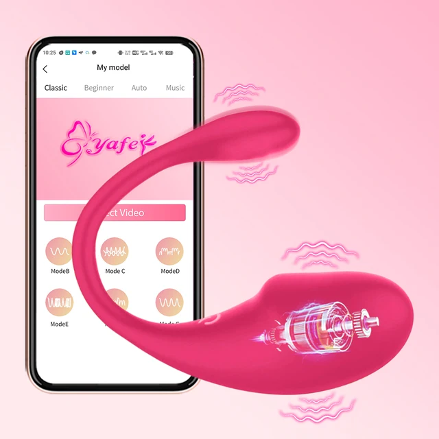 Vibrateur sans fil Bluetooth G-Spot pour femmes, Dildo, œuf vibrant à télécommande via application, jouets sexuels féminins pour adultes 1