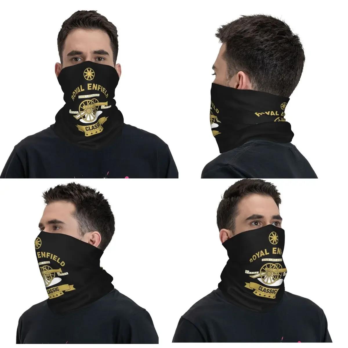 Royal-Enfields Himalayan Bandana Neck Cover Printed Mask Scarf Multifunction Cycling Scarf Hiking Fishing For Men Women Adult