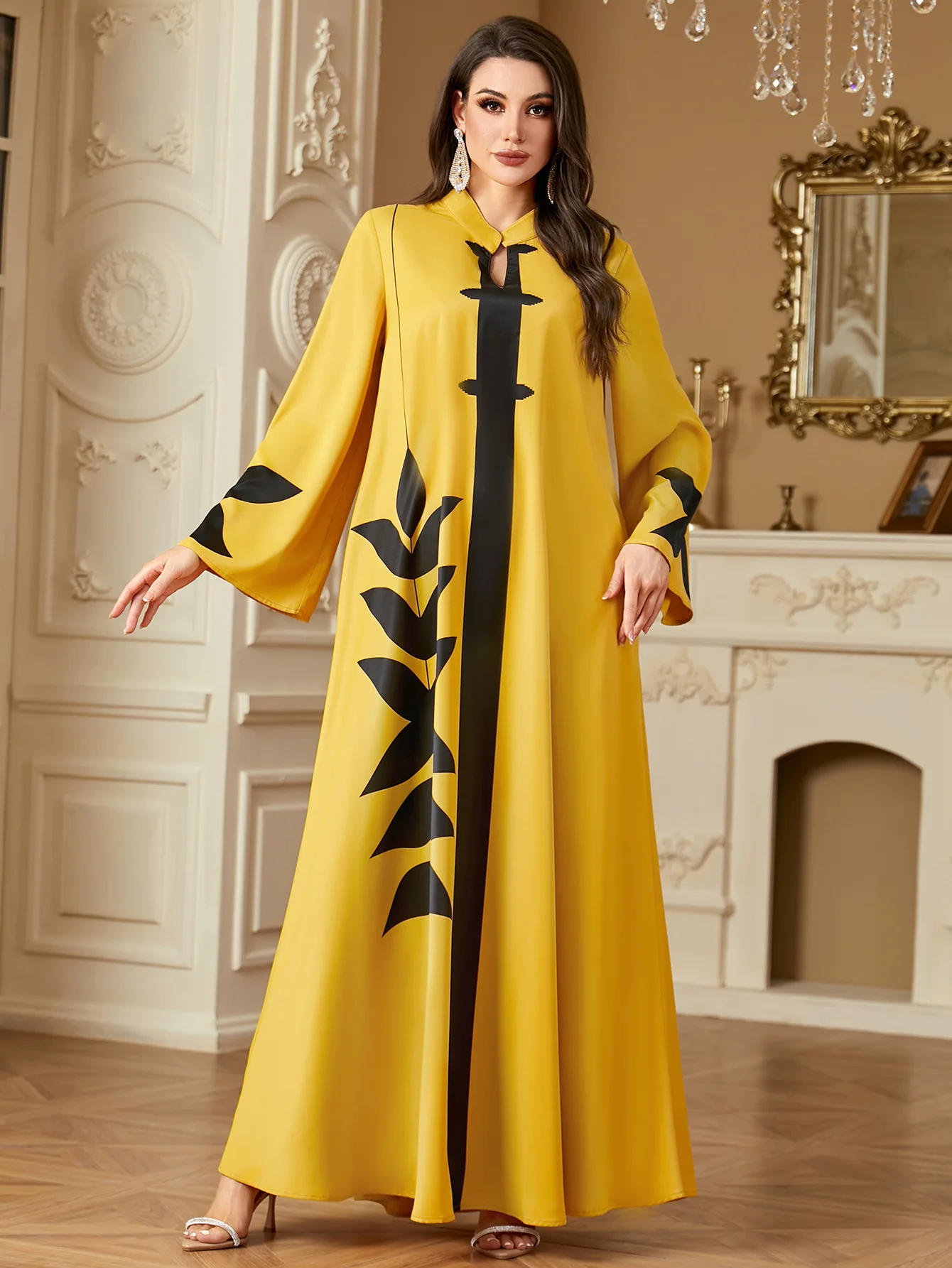 

Morocco Eid Ramadan Dubai Abayas for Women Muslim Long Sleeve Maxi Dress Kebaya Caftan Marocain Robe Islam Jalabiya Vestidos