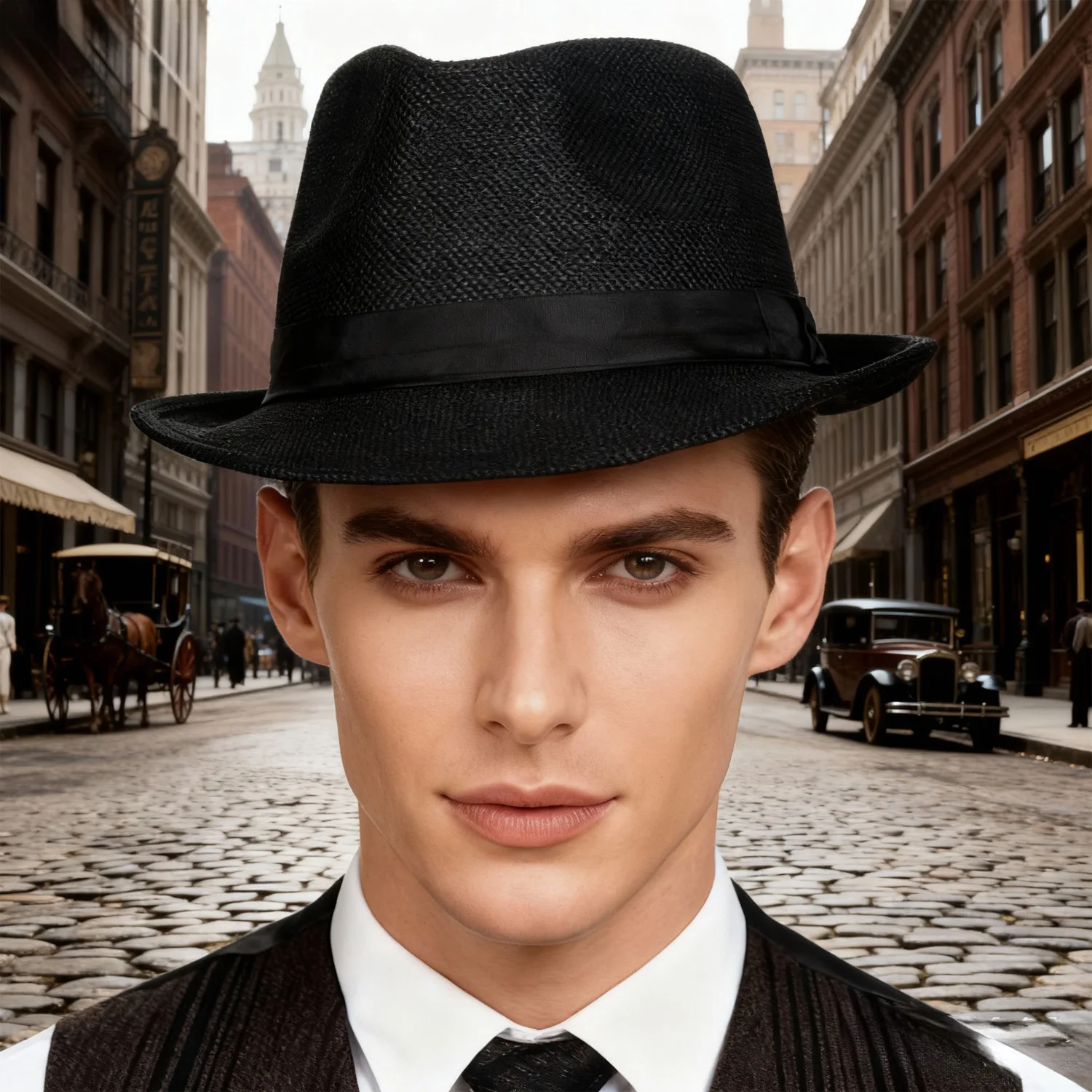 PESENAR 1920s fashion top hat, - Mens Fashion In The 1920S ulasan dan harga