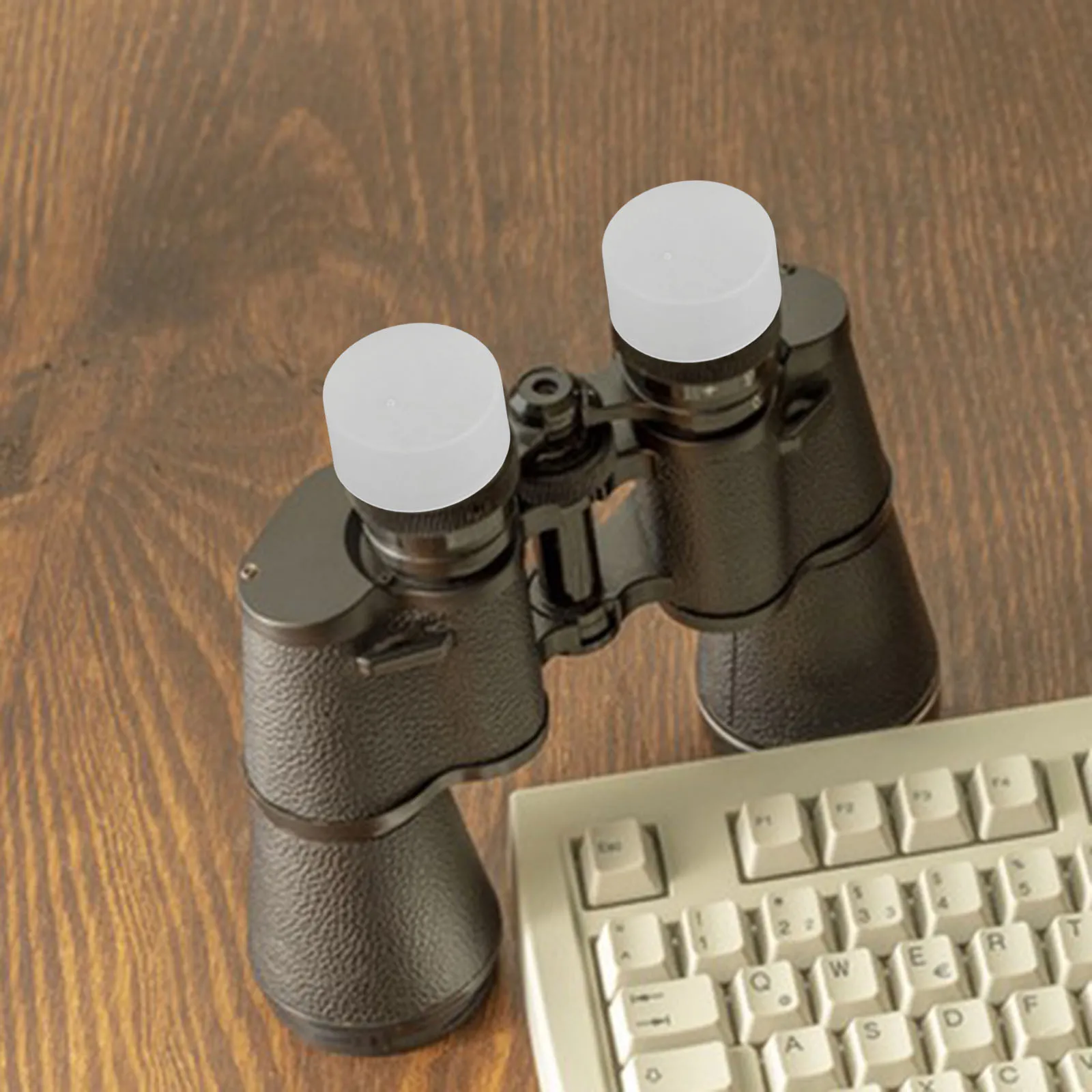 5 قطعة تلسكوب العدسة أغطية حماية أغطية بلاستيكية قوية لحماية العدسة قابلة لإعادة الاستخدام ملحقات تلسكوب متعددة الوظائف