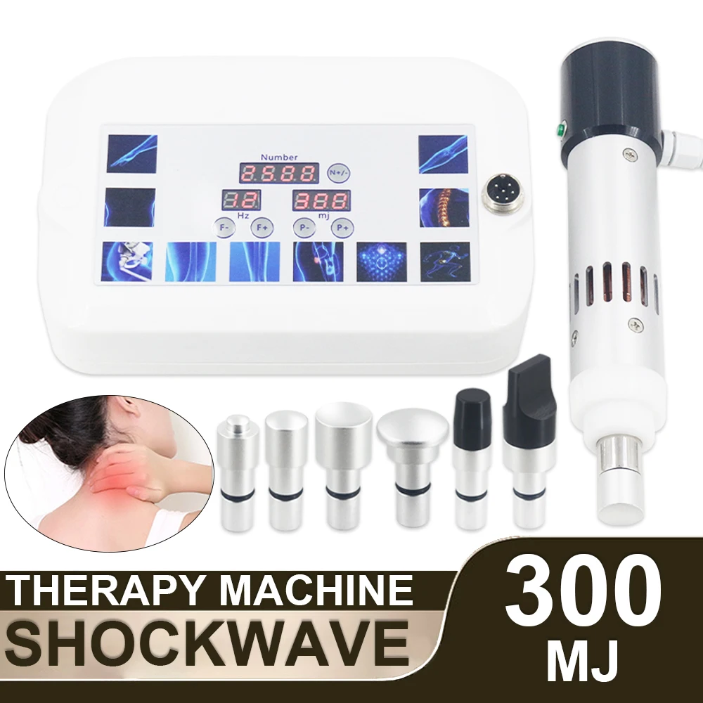 Portable Shockwave Therapy Machine Effectively For ED Treatment And Body Patellar Tendinopathy Massage Instrument 300MJ Newest