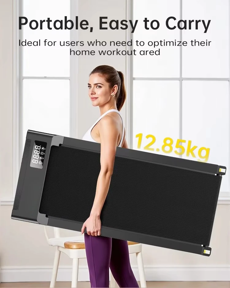 

Portable Mini Electric Walking Mat Treadmill with Light Emitting Diode Screen