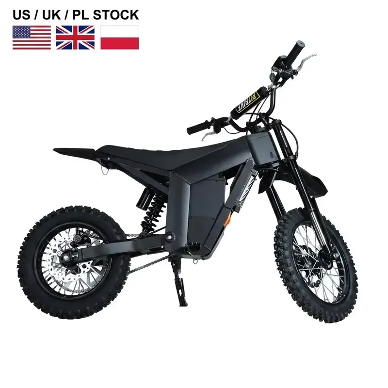 STROVAN US Stock 5-7 Day 48V 3200W Peak Mid-Drive Oil Shock 80km Range Adult Light Bee X Electric Bike E Bike