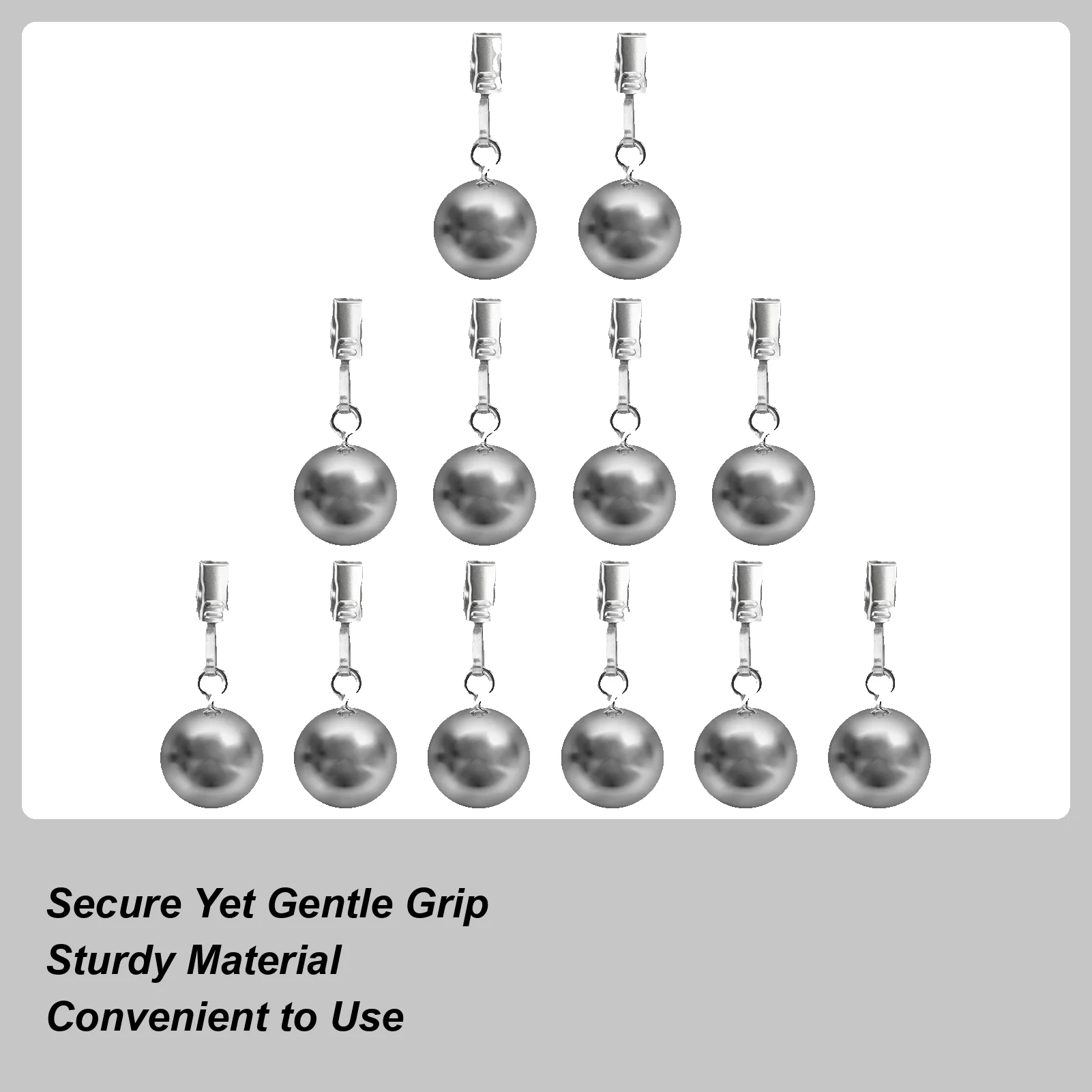 

Flag Weights For Wind 12 Pieces Stainless Steel Holder Tablecloth Holder With Clamp For Outdoor Picnic Party Dining Kitchen