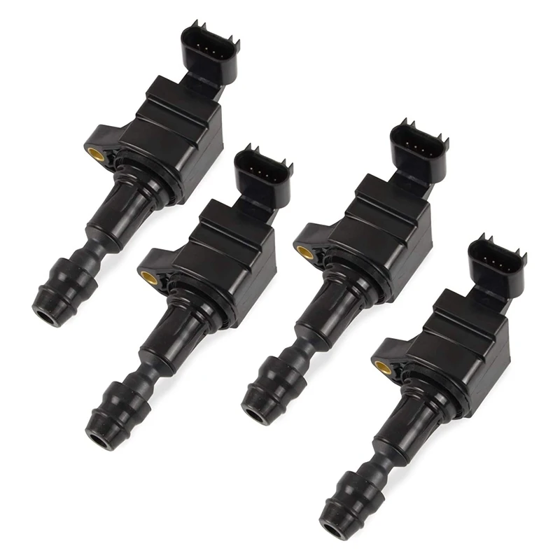 

4Pcs Ignition Coil for Malibu Cobalt Equinox GMC Terrain Pontiac G6 Buick Regal Lacrosse Verano Saturn D522C 12638824