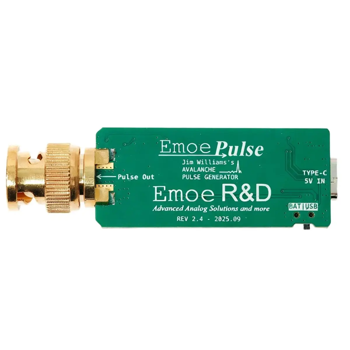 (A99Z) EmoePulse Pulse Fast Edge Generator 150ps Rising Edge Oscilloscope Bandwidth TDR Signal Source Pulse Edge Tester Tool