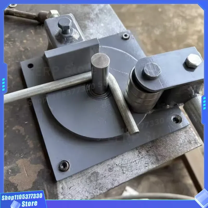 Portable Manual Rebar Bender Stainless Steel Motorized Building Tool for Construction Site Heavy Duty Steel Bar Bending