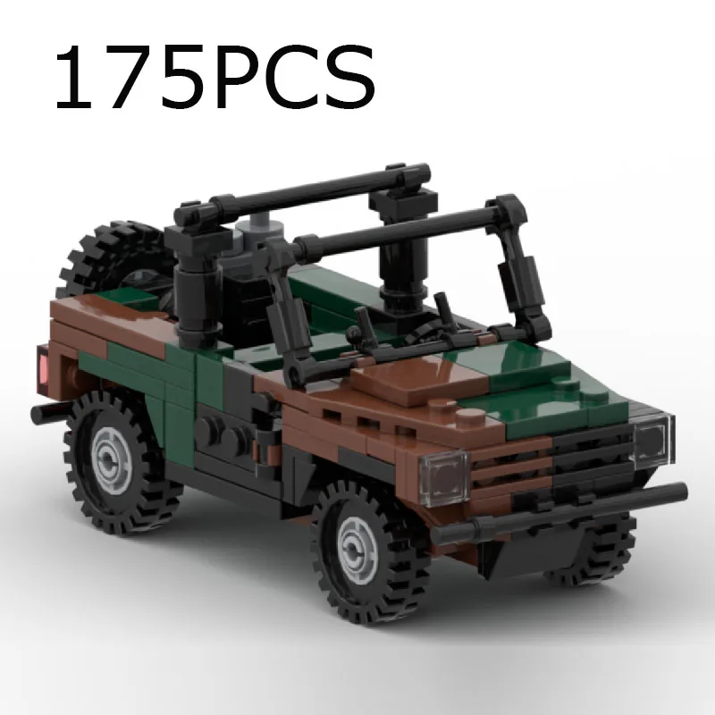 

175-piece MOC-107102 Transformable Building Block Toy Model Off-road Vehicle Gift Display