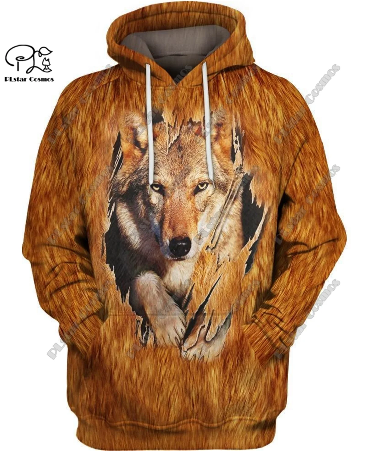 

PLstar Cosmos 3D printed retro Aboriginal wolf feather pattern street casual unisex new hoodie, sweatshirt, zipper hoodie L-11