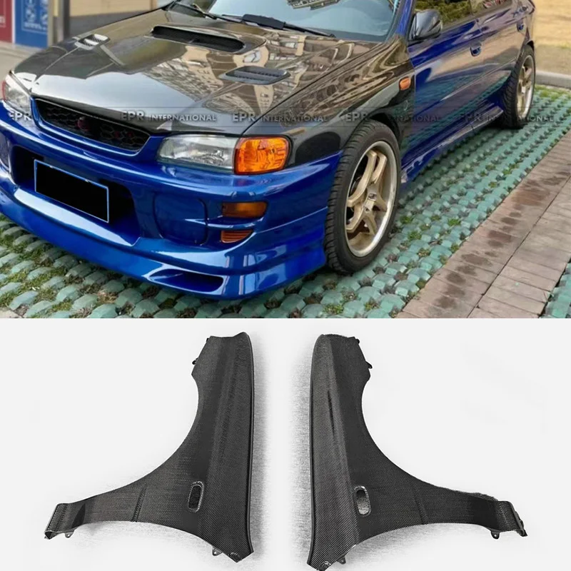 

For 1992-2000 Subaru Impreza GC OEM Style Carbon Fiber Fenders - Dry Carbon 2x2 Twill Direct Fit