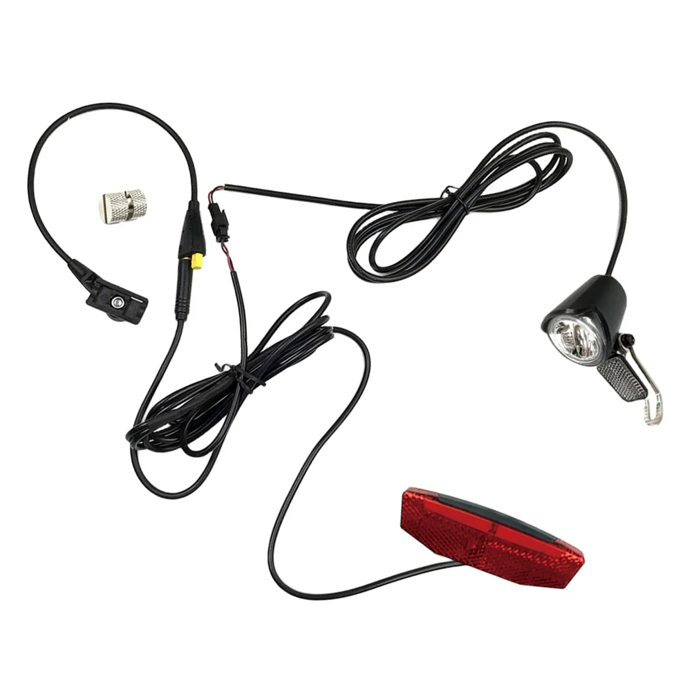 

660V Electric Bike Headlight Taillight and Speed Sensor for Tongsheng Tsdz2 Motor Featuring Waterproof Cable and 180cm Length