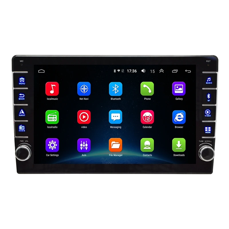 9 Inch 1DIN Android 9.1 Car FM Stereo Radio HD Mp5 Player Touch Screen GPS Navi Wifi Bluetooth Mirror Link Screen