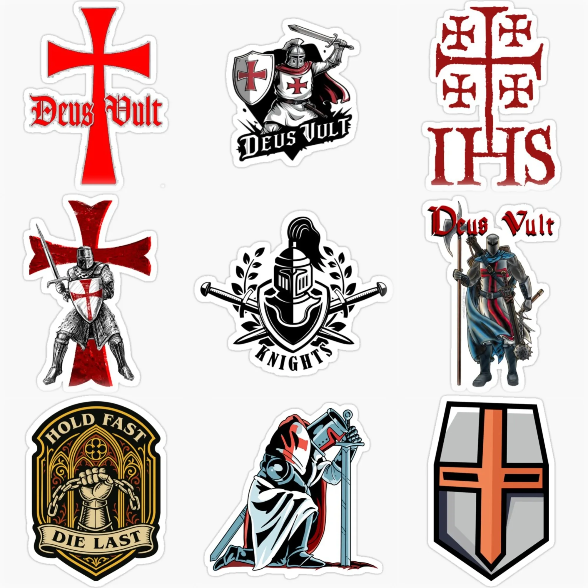 

Рыцари тамплиеров крест наклейки настраиваемый размер автомобиль велосипед фургон настенный шлем стол бампер наклейка