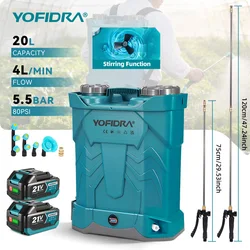 NEWBENY-Sierra eléctrica sin escobillas de 8 pulgadas con engrasador, sierra de poda inalámbrica para carpintería y jardín, herramientas eléctricas para batería Makita de 18V