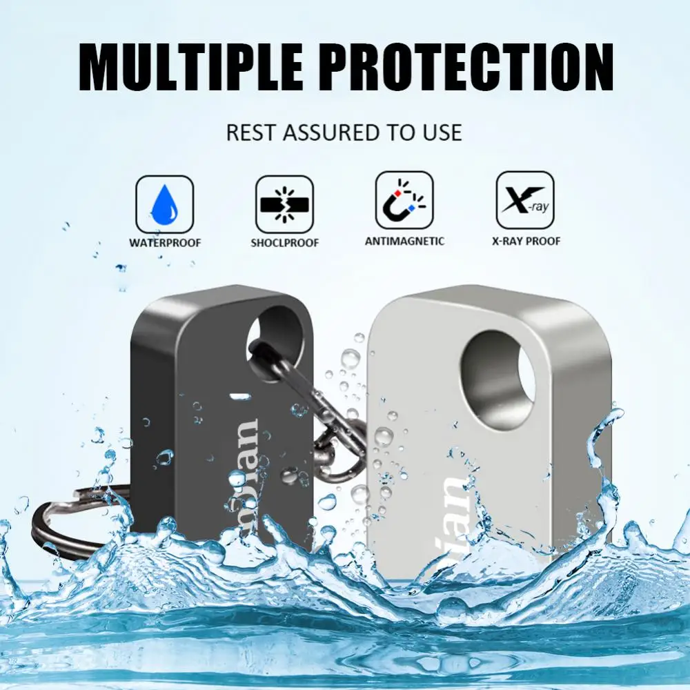 USB 3.0 고속 펜드라이브, 금속 휴대용 USB 디스크, 방수 USB 펜 드라이브, 2TB, 1TB, 512GB, 256GB, 128GB, 64GB