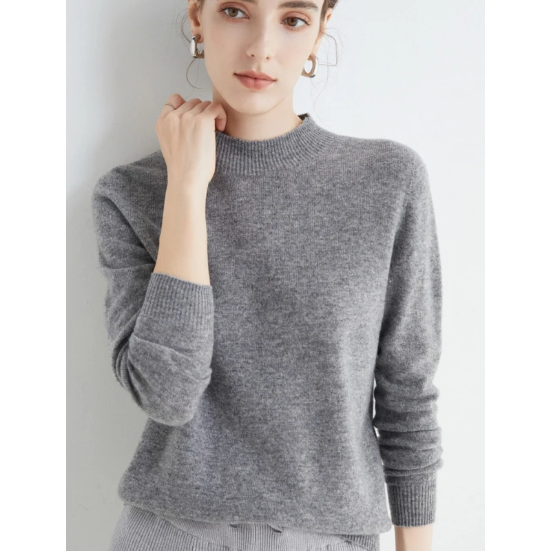 New 2024 Plus Size Sweater Winter Cashmere Top Women Lazy Wind Pullover Warm Knitwear Jumper Woman Clothes Outwear Knited Tops