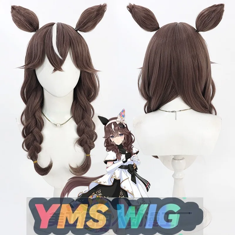 

[YMS WIG] "Uma Musume Pretty Derby 4th Anniv New Horse Clever Gold Flower Wig Ears",